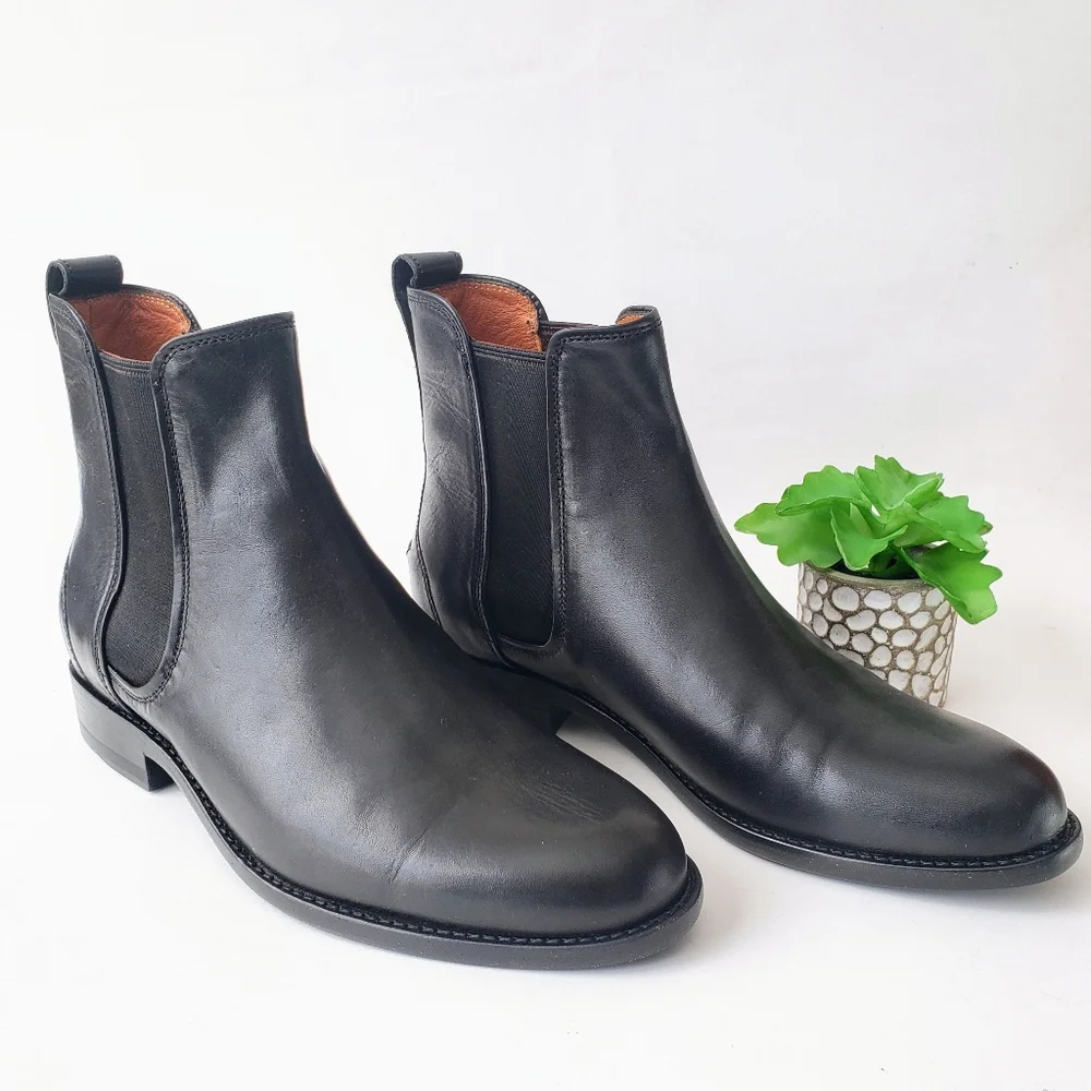 Ariat Two24 Parker Black Leather Chelsea Boots Size 6 and 9 New in Box - Picture 4 of 13